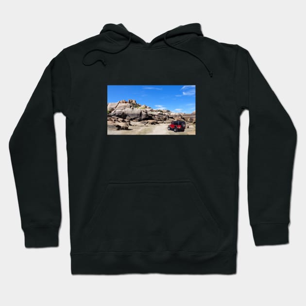 Desert Jeep Hoodie by dht2013